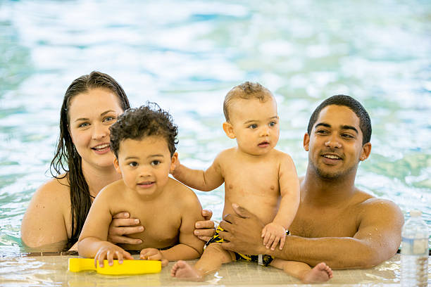istock Little Boys Swimming at the Pool 495356100