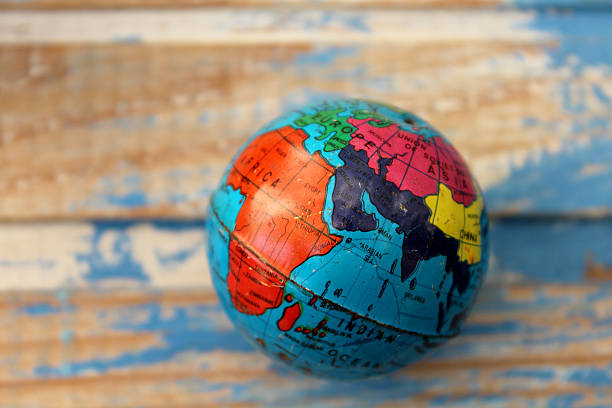 istock Close up of world globe 495356314