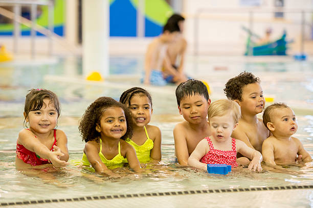 istock Children Playing in the Wading Pool 495357956