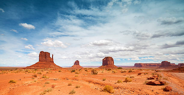 istock Panoramic photo of Monument Valley, Utah, USA. 495360094