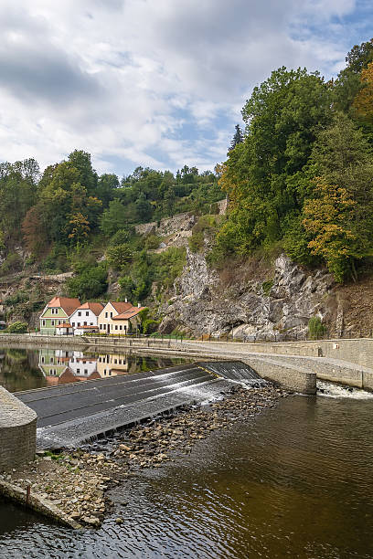 istock Vltava river, Cesky Krumlov, Czech republic 495373266