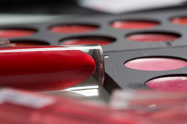istock set of professional makeup artist. Different Lipstick 495373784