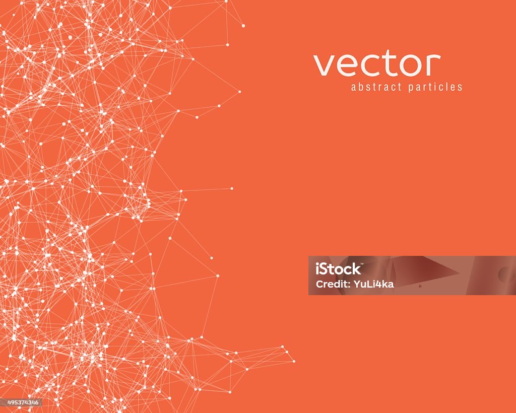 Vector Abstract Particles Stock Illustration - Download Image Now ...