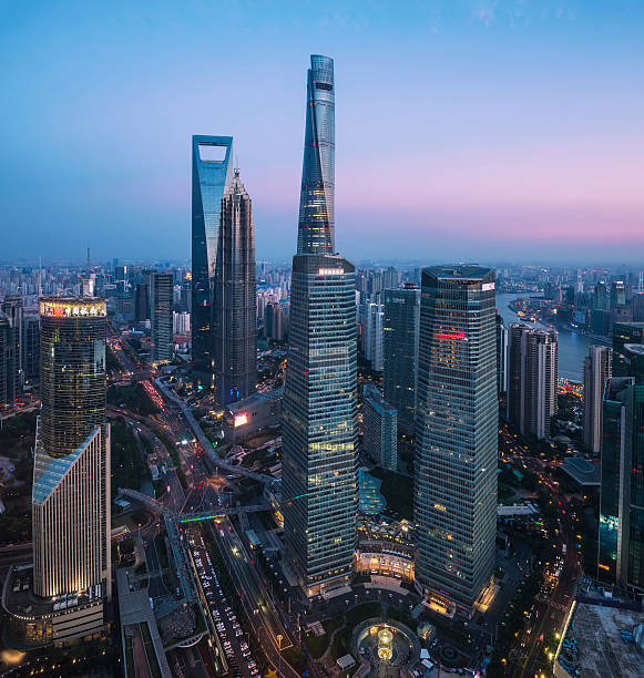 istock new skyline of Shanghai 495377914