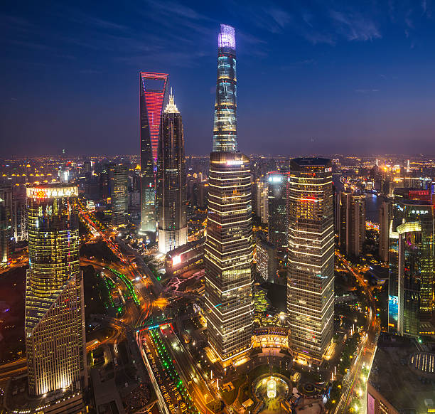 istock new skyline of Shanghai 495378426