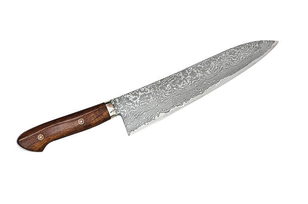 Expensive carbon steel japanese knife