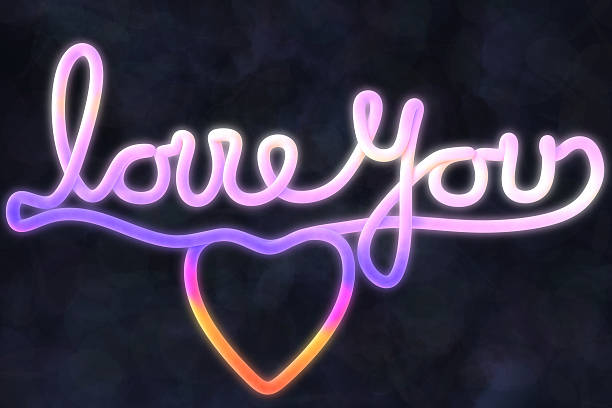 istock Neon Loveyou B7 495380075