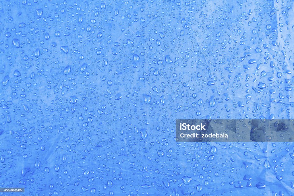 Textur Wassertropfen auf blauem - Lizenzfrei Abstrakt Stock-Foto