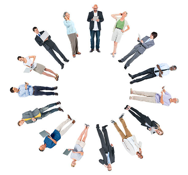 istock Multiethnic Group of People Social Networking and Copy Space 495384919
