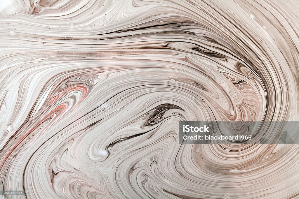 Técnica de papel marmoreado - Foto de stock de Abstrato royalty-free