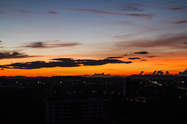 istock Morning sky over the city 495386915