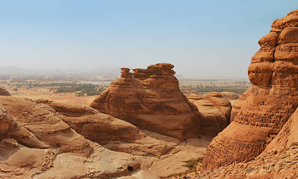 istock red mountain landscape - desert wasteland / canyon 495389422