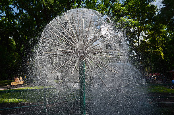 istock Dandelion-like fountain 495392382