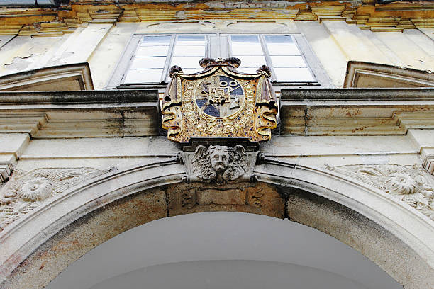istock Coats of arms on the arch 495416459