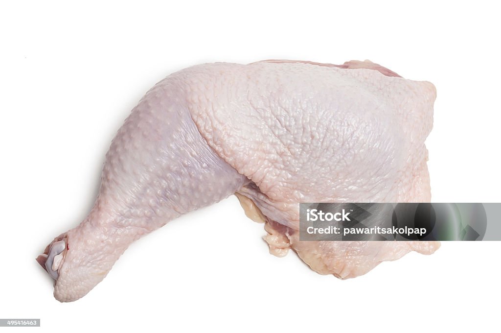 Cuisse de poulet cru - Photo de Cuisse - Jambe humaine libre de droits