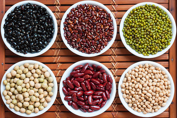istock Multicolored beans in ceramics bowl 495417863