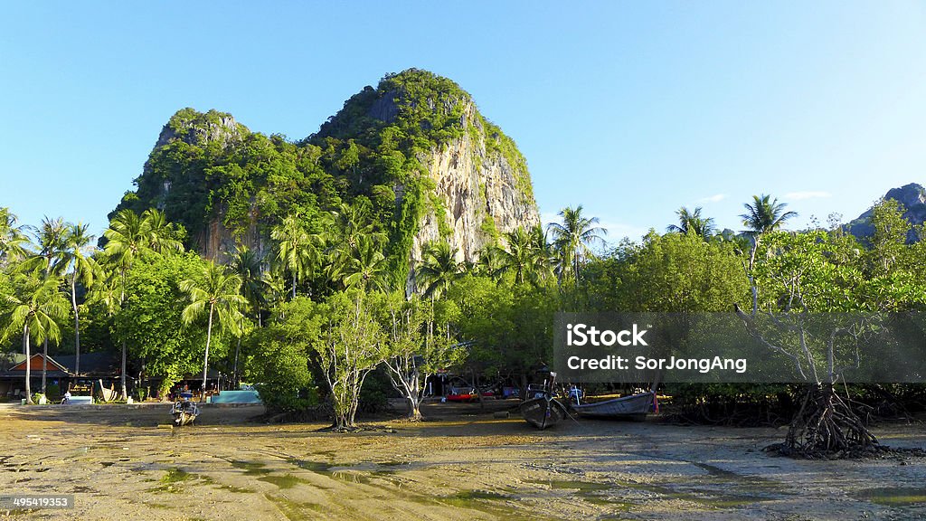 Railey, Krabi, Thailandia mare - Foto stock royalty-free di Acqua