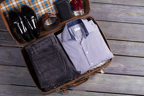 istock Showcase of male store. 495420746