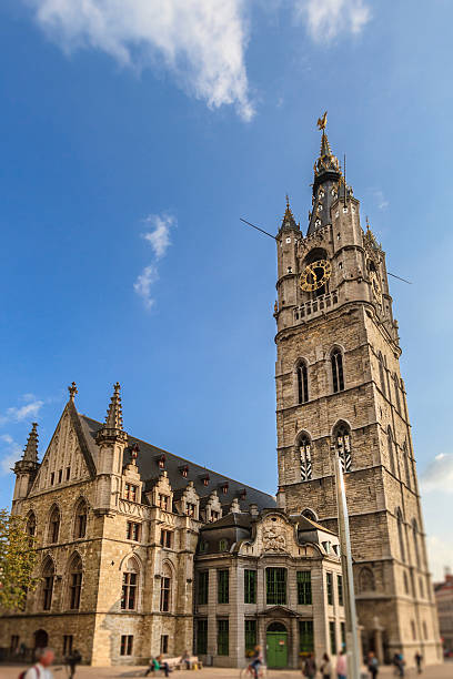 istock Ghent, Belfry and Cloth Hall - Belgium 495456042