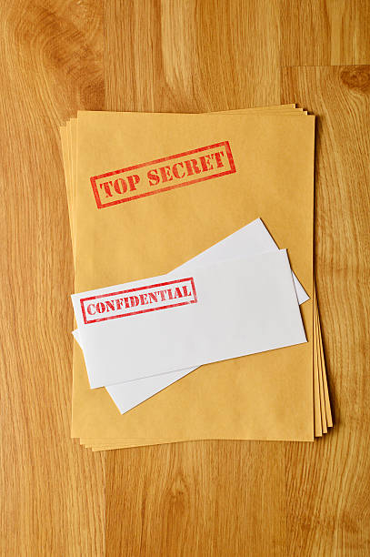 istock Top Secret and Confidential Envelopes 495458472
