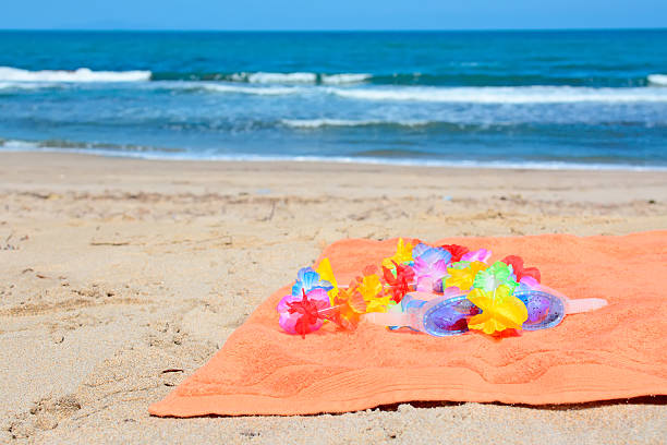 istock goggles, necklace and towel 495469149