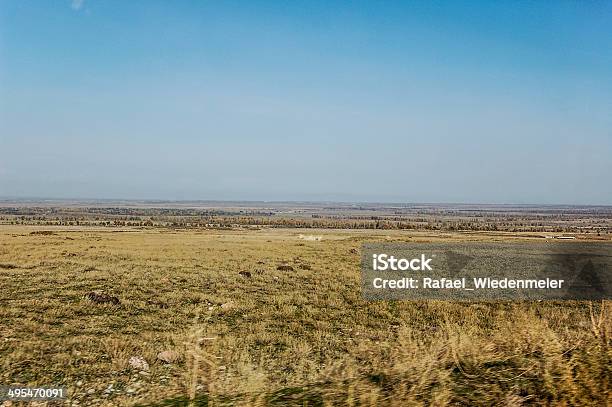 Steppe Kazakhstan Stock Photo - Download Image Now - Asia, Central Asia, Hill