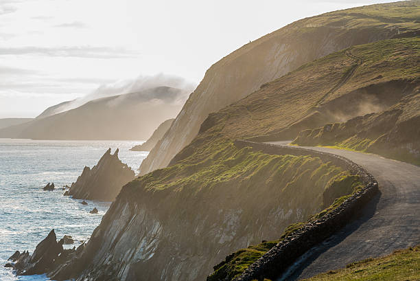 istock Irish Costal Road In Spring Evening 495470842