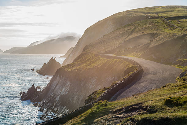 istock Irish Costal Road In Spring Evening 495470898