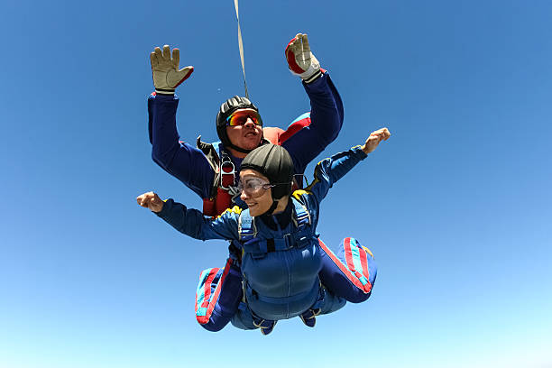 istock Skydiving photo. Tandem. 495471570