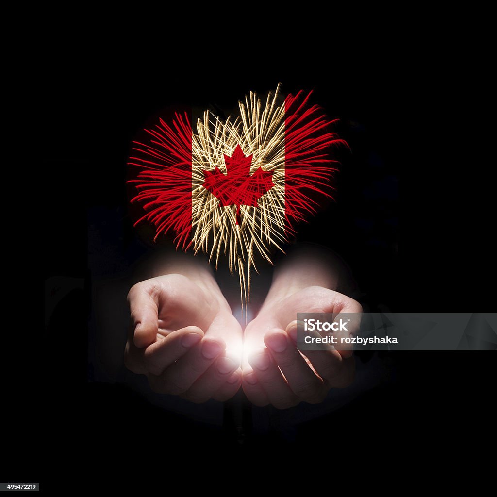 День Канады. Добро пожаловать в Канаде - Стоковые фото День Канады роялти-фри