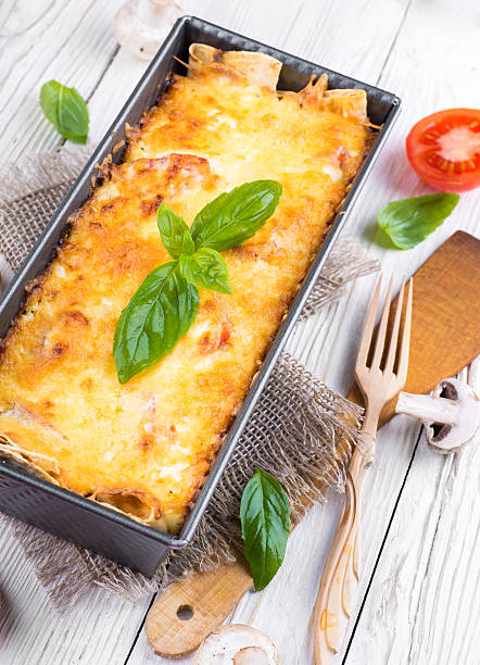 istock Greek moussaka with mushrooms 495472237