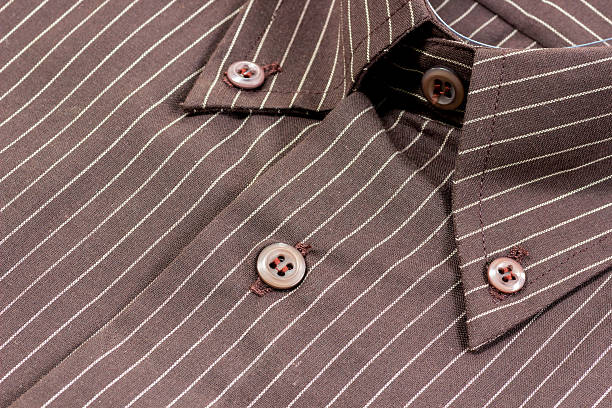 istock Brown shirt close up. 495472905