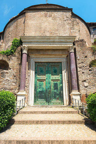 istock The Temple of Romulus in Roman Forum, Rome 495473199