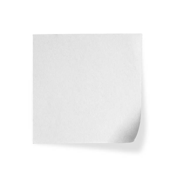 istock Close up of a white note paper 495478834