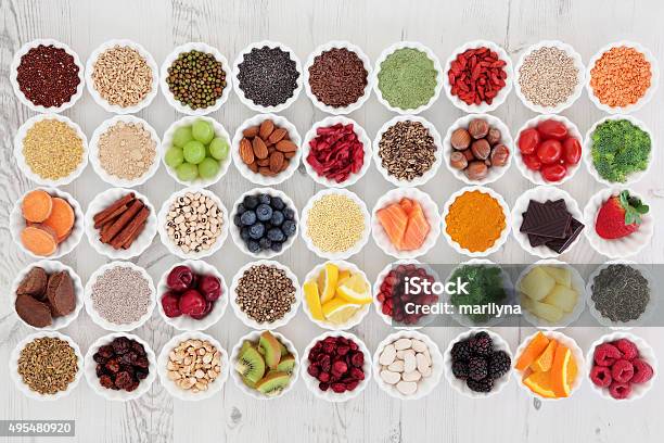 Super Food Stock Photo - Download Image Now - Antioxidant, 2015, Blackberry - Fruit