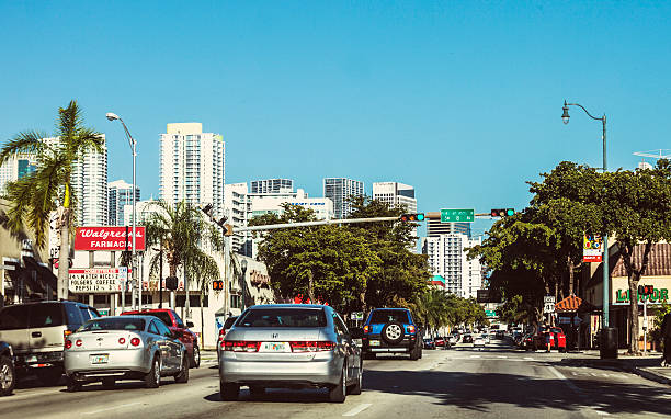 Miami traffic, Little Havana.