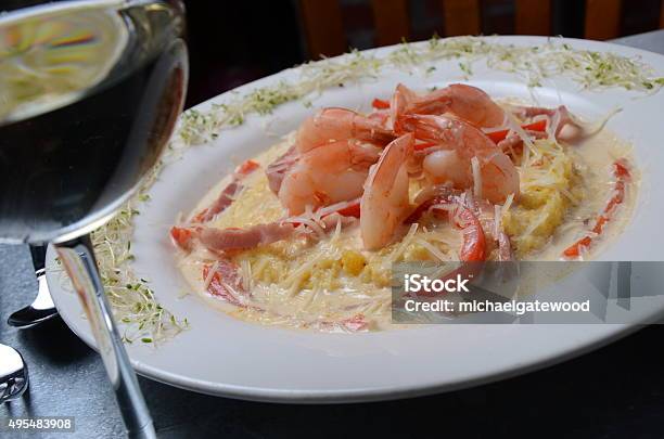 Shrimp And Grits Stock Photo - Download Image Now - 2015, American Culture, Appetizer