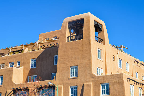 istock Southwest architecture - Santa Fe, New Mexico 495492386
