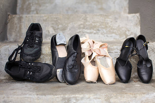 an dance schuh - dance shoes stock-fotos und bilder