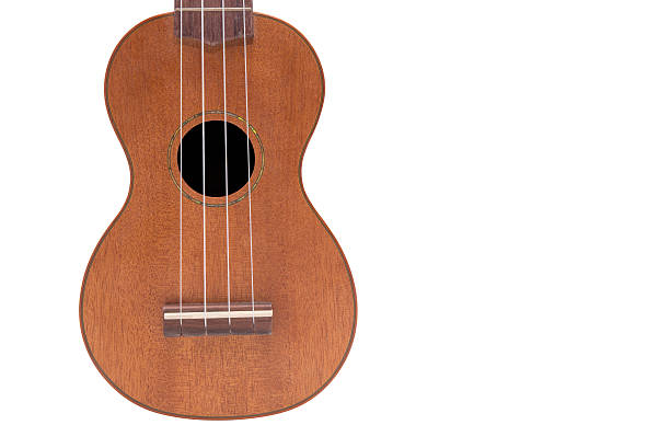 istock Ukulele hawaiian guitar isolated on white background 495493032