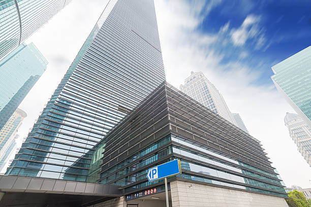istock Metropolis of Shanghai's modern office building 495493330