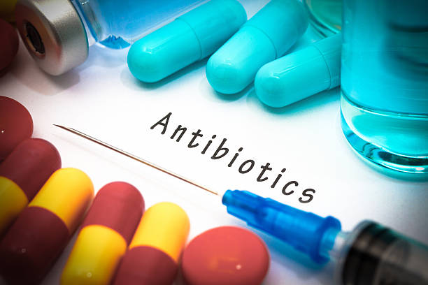 les antibiotiques - antibiotique photos et images de collection
