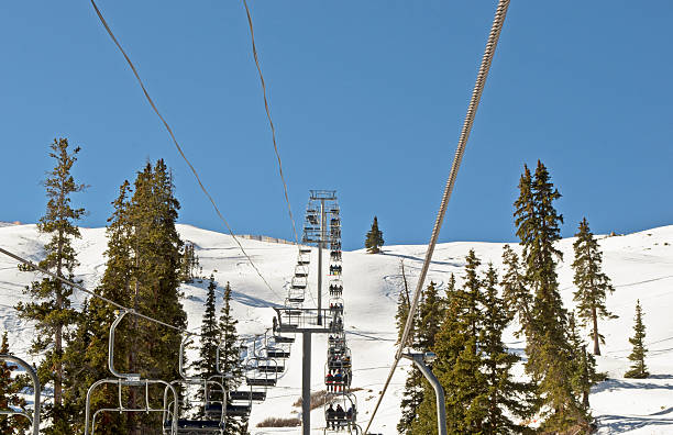 istock Ski Lift Under a Colorado Blue Sky 495495832