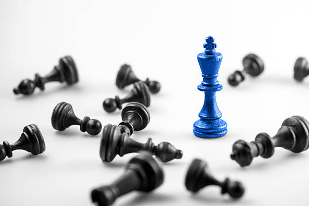 istock Chess business concept, leader & success 495502922