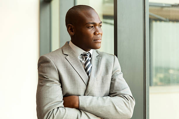 istock thoughtful young african businessman 495503664