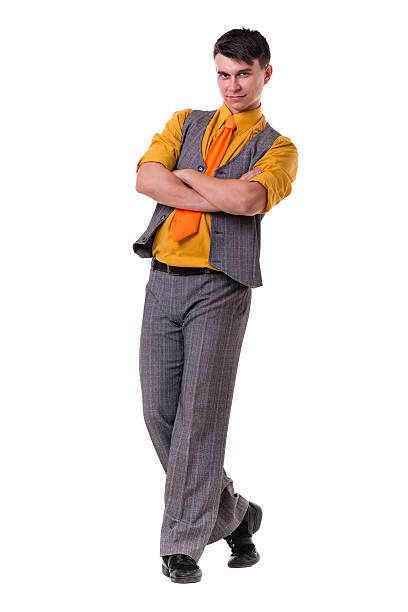 istock Full length of a handsome business man with hands folded 495505868
