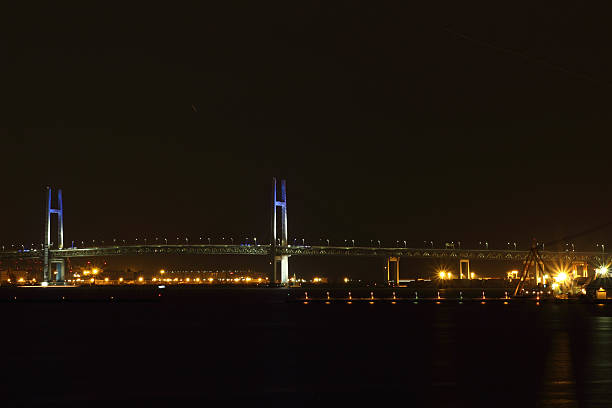 Yokohama city , Japan skyline