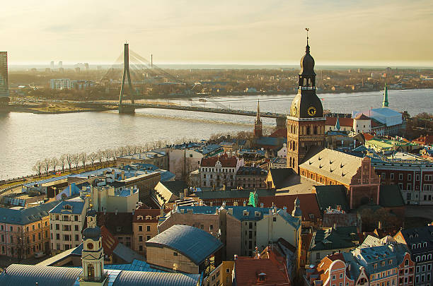 istock Old Town of Riga (Latvia)  in the evening 495507585