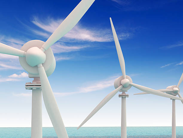 istock Wind turbines at the ocean 495508279