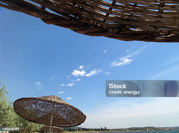 Foto de Sombrinhas De Praia e mais fotos de stock de Abaixo - Abaixo, Abstrato, Acampamento de Férias